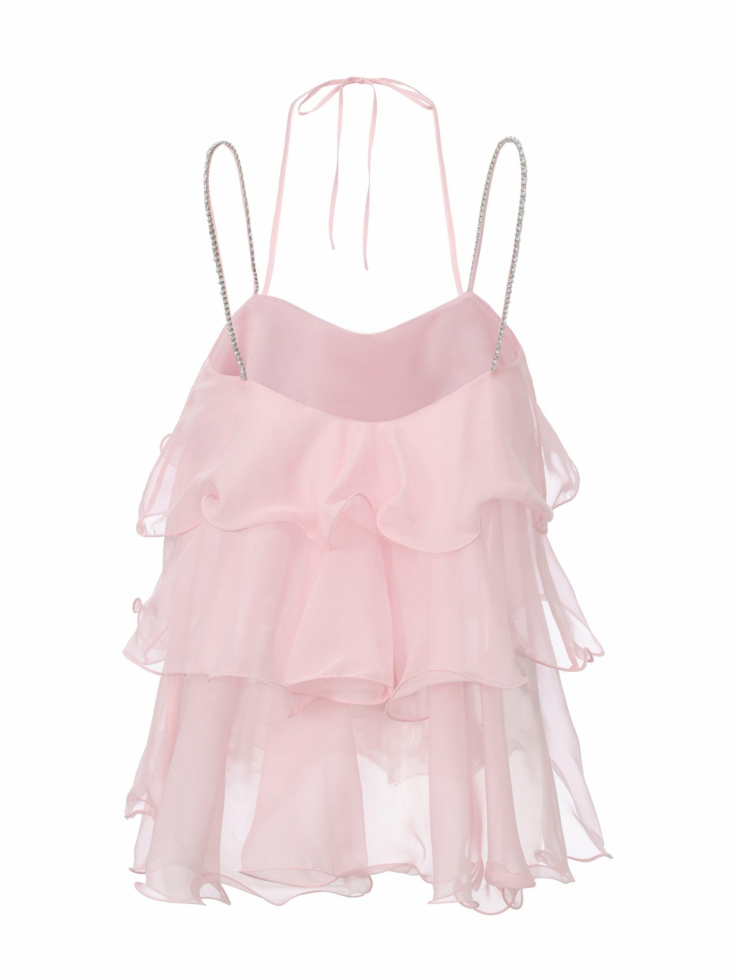 Nana Jacqueline Fiona Crystal-Chain Pink Top Pink
