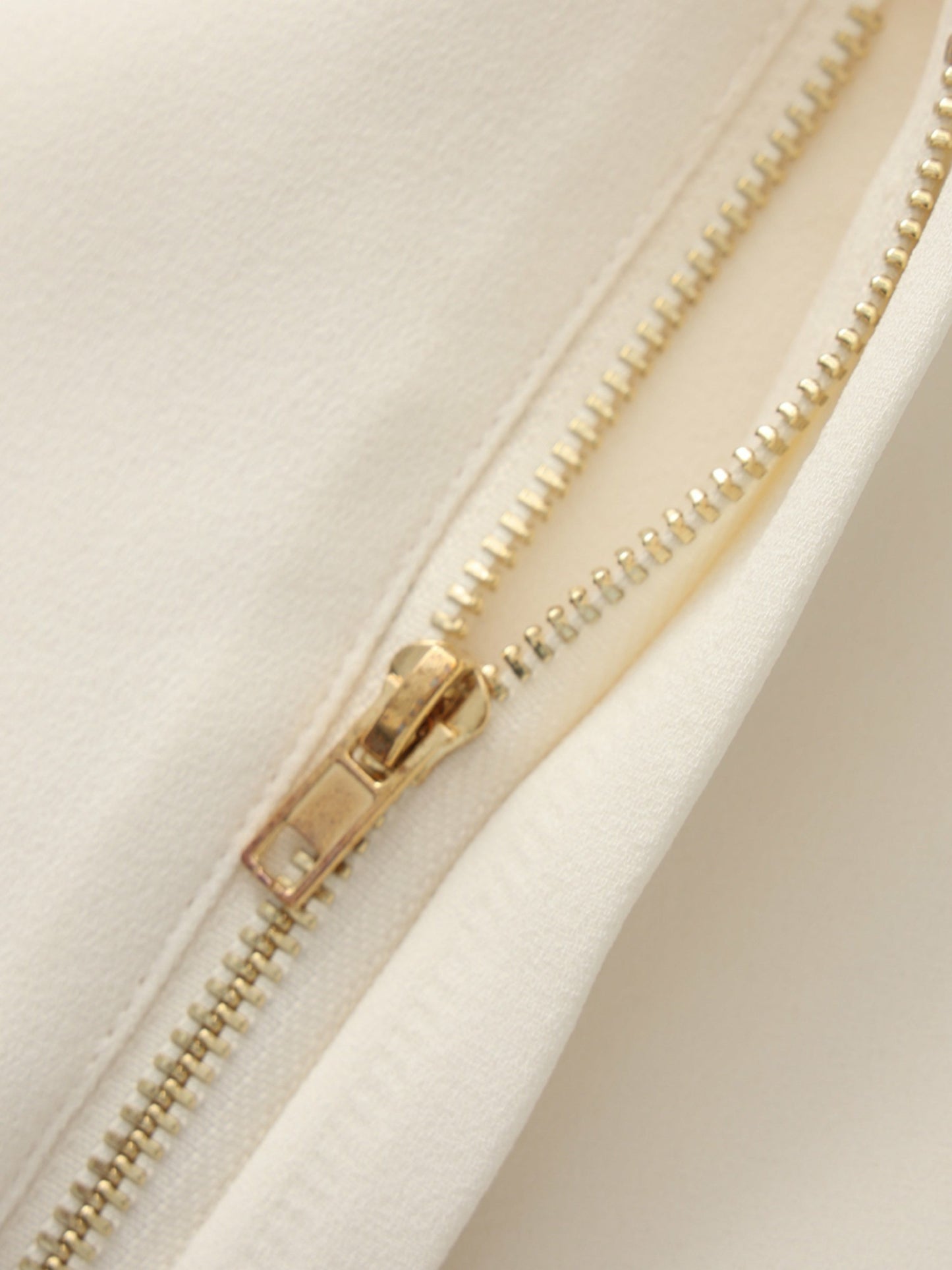 Nana Jacqueline Ella Ruffle Halter Champagne Top Champagne