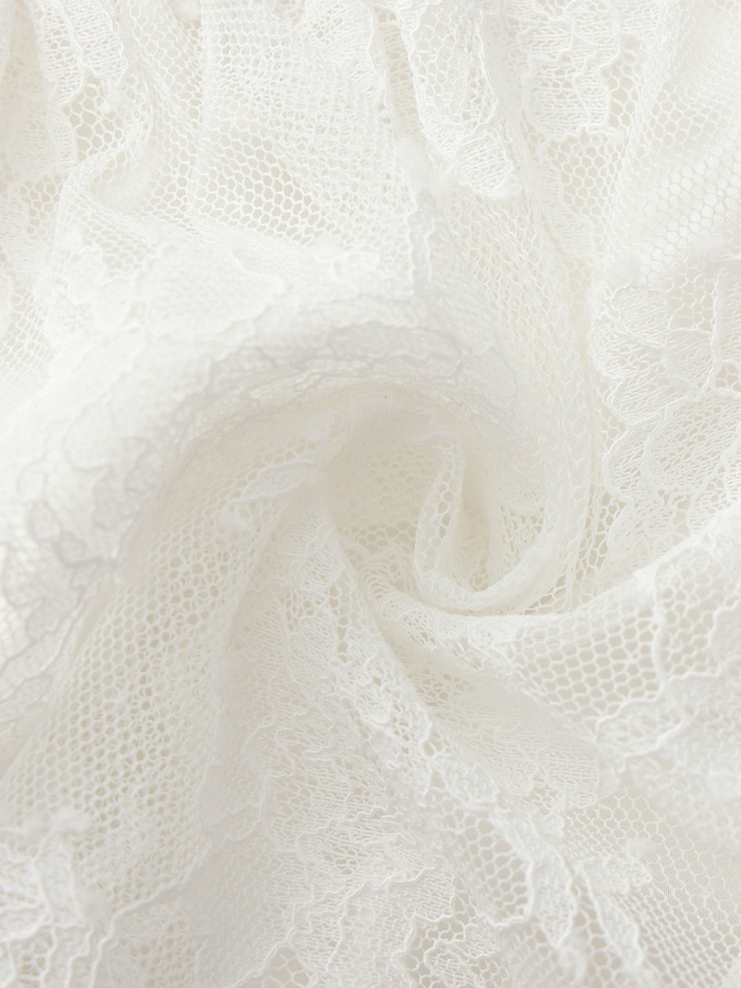 Nana Jacqueline Alexandra Off-Shoulder Lace White Top White