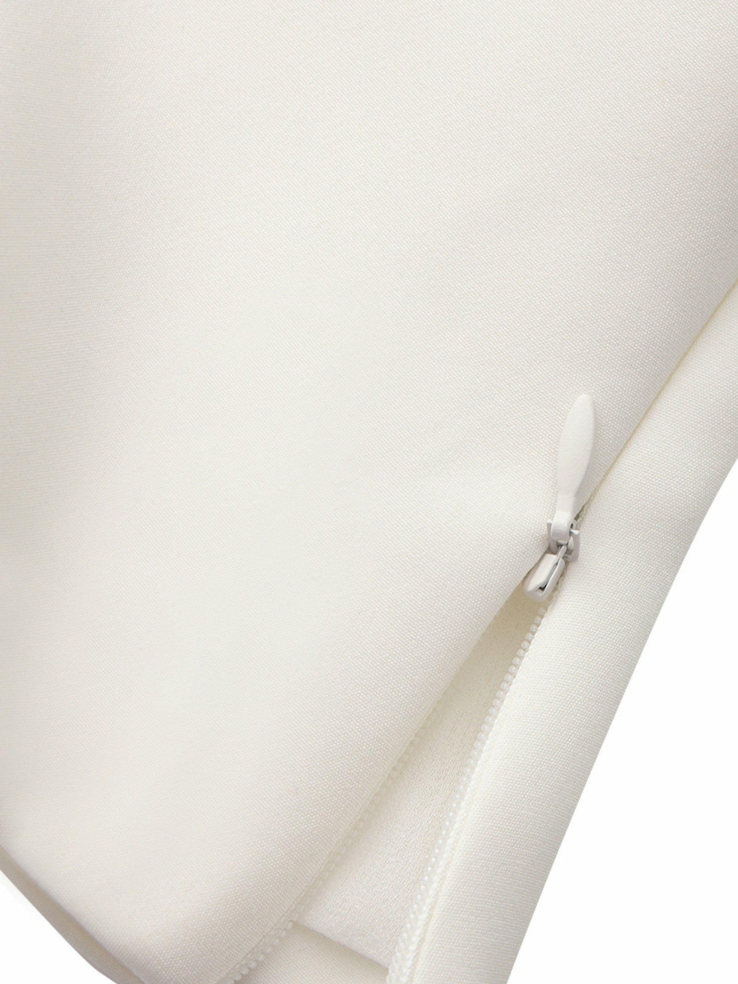 Nana Jacqueline Lou U-Neck Halter Tailored White Top White