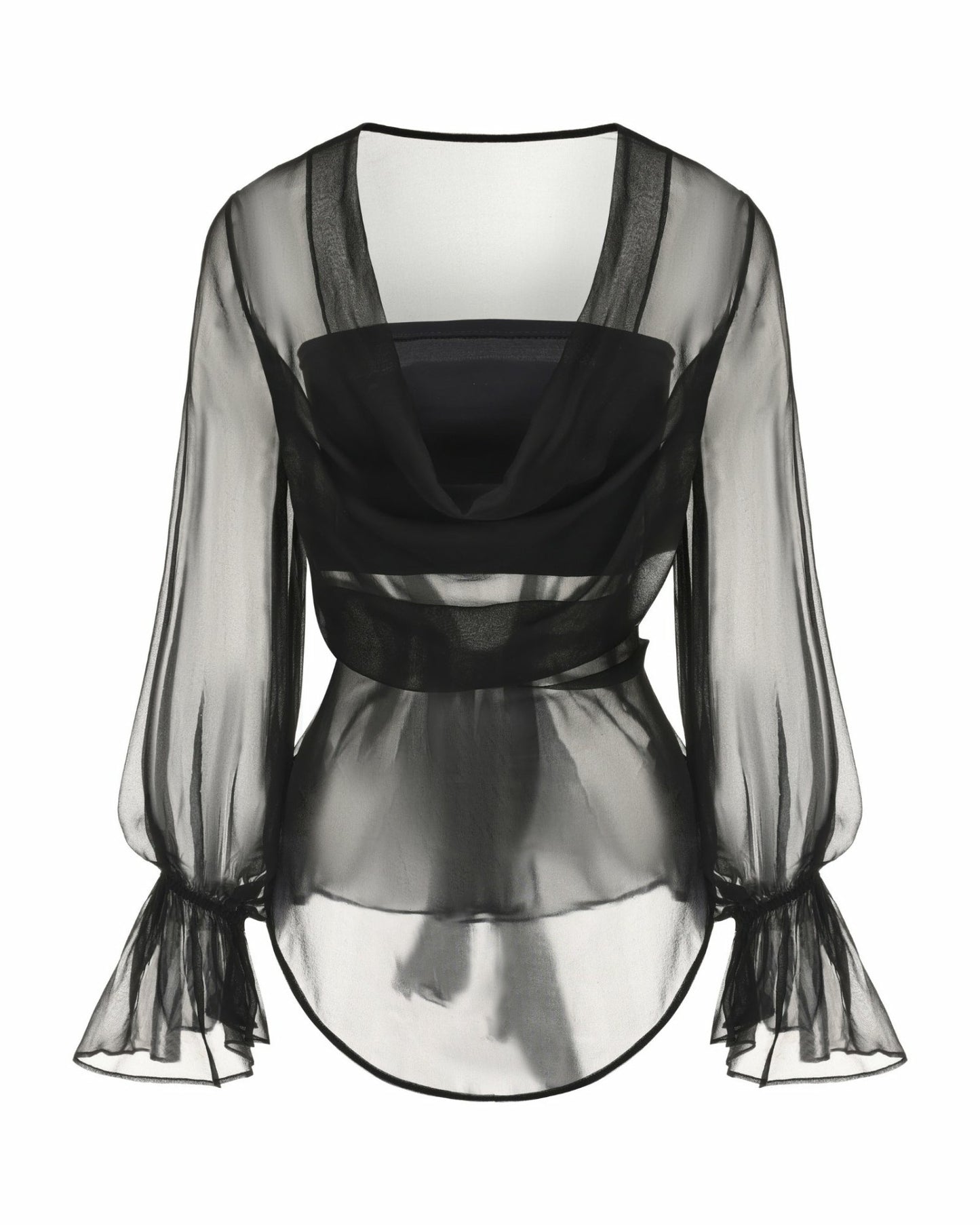 Nana Jacqueline Nora Top: Black Top for Date Night Black