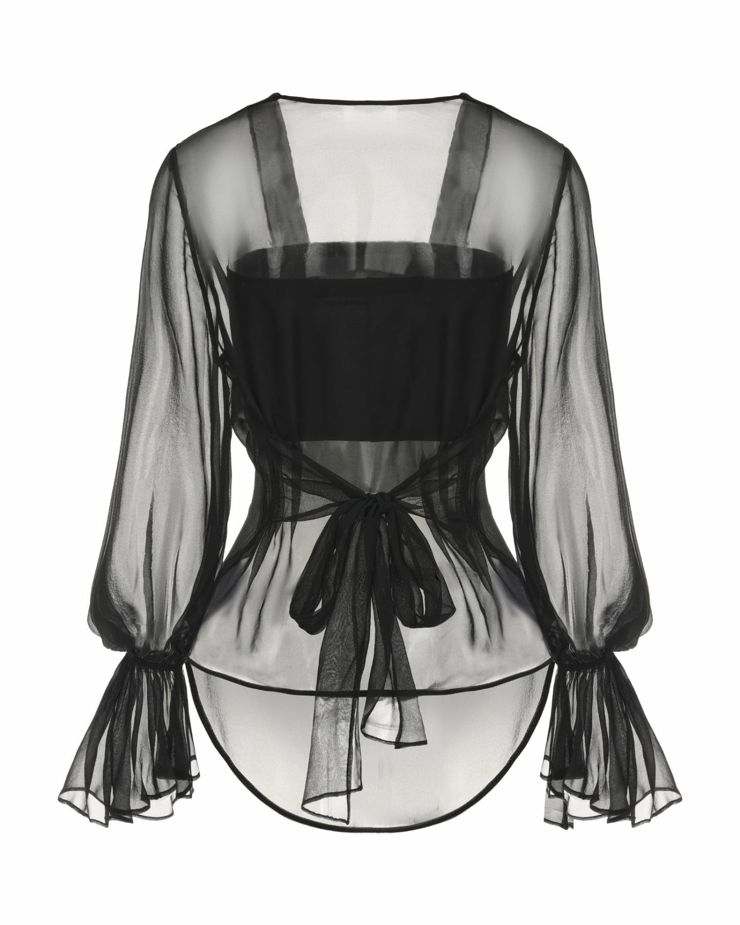 Nana Jacqueline Nora Top: Black Top for Date Night Black