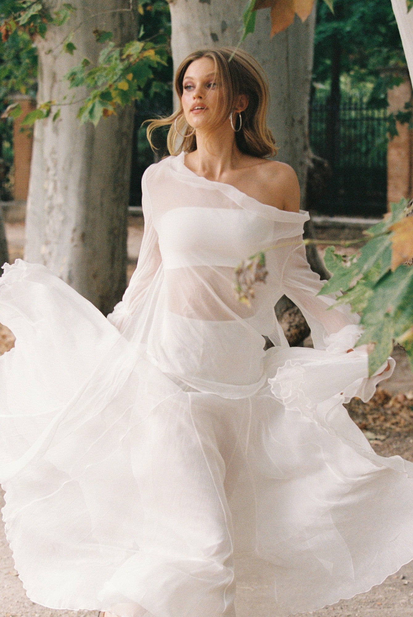 Nana Jacqueline Nora Top: White Top for Engagement Party White