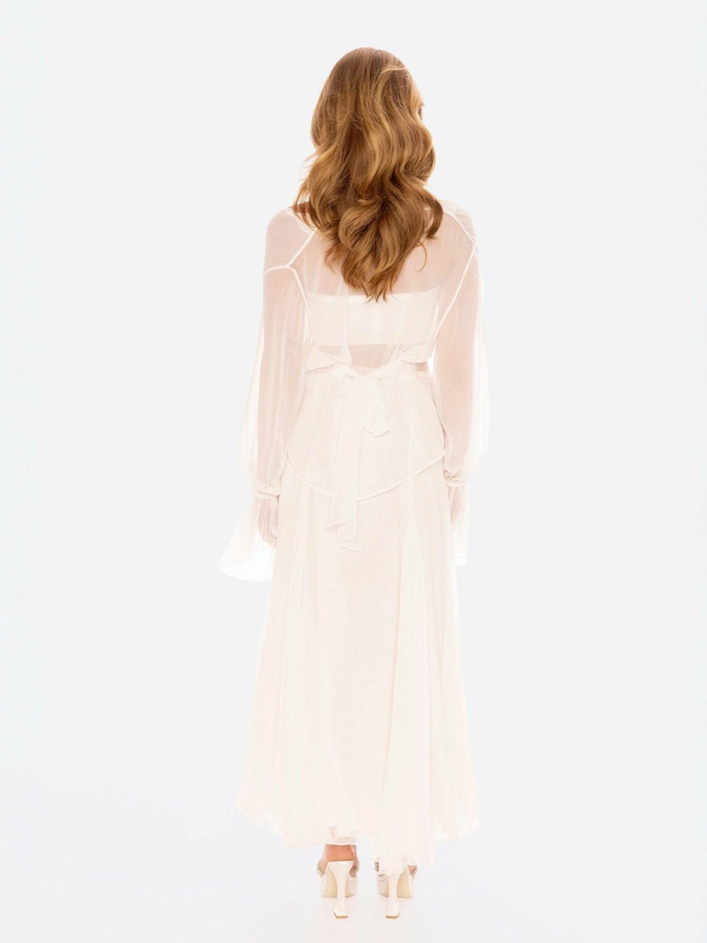 Nana Jacqueline Nora Top: White Top for Engagement Party White