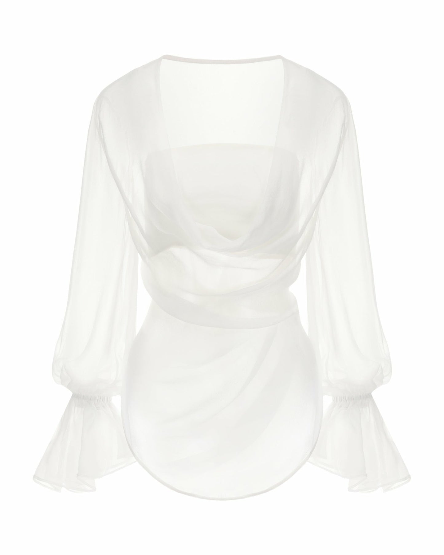 Nana Jacqueline Nora Top: White Top for Engagement Party White