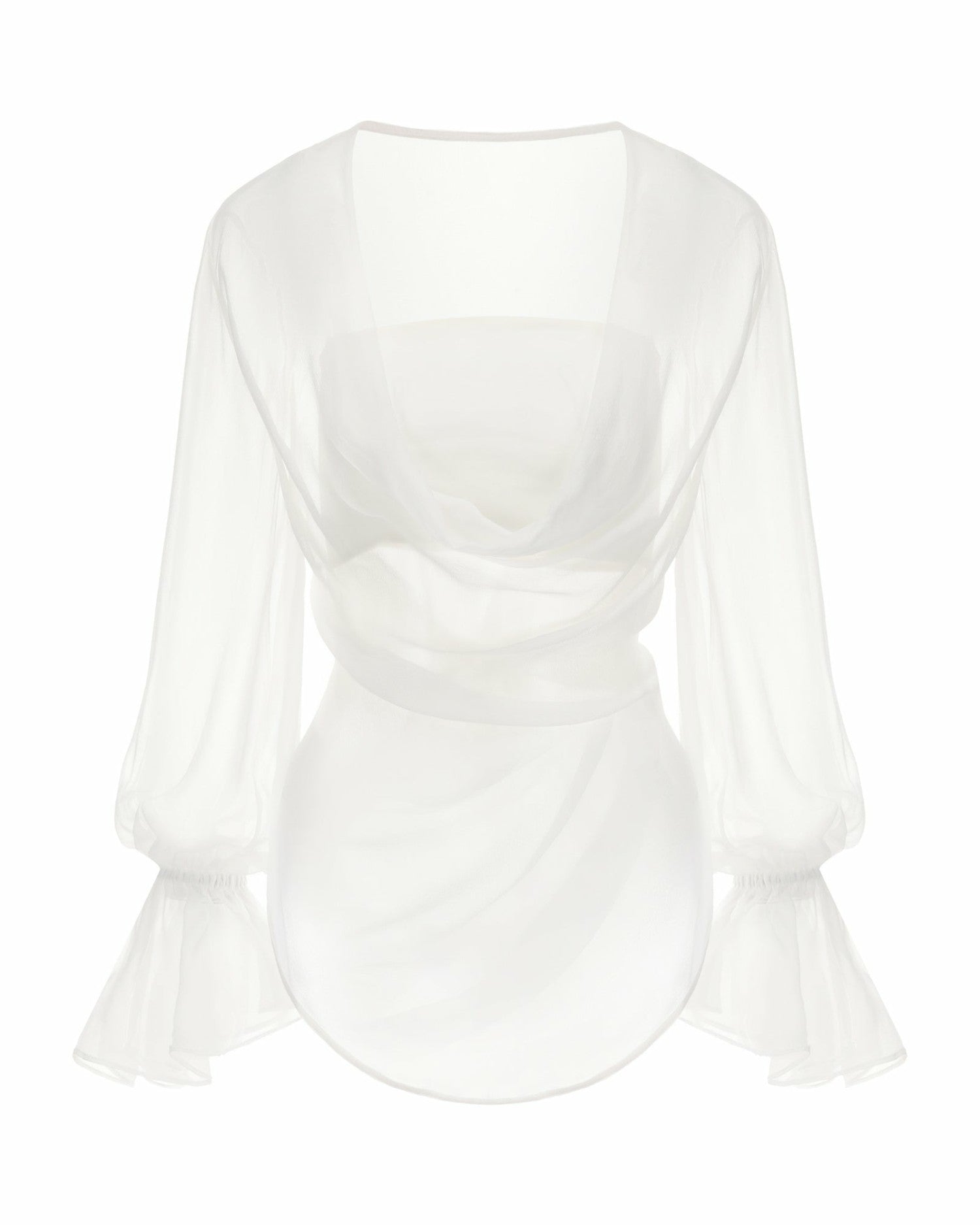Nana Jacqueline Nora Top: White Top for Engagement Party White