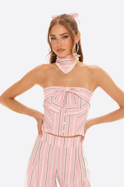 Nana Jacqueline Amber Top: Pink Top for Birthday Celebration Pink