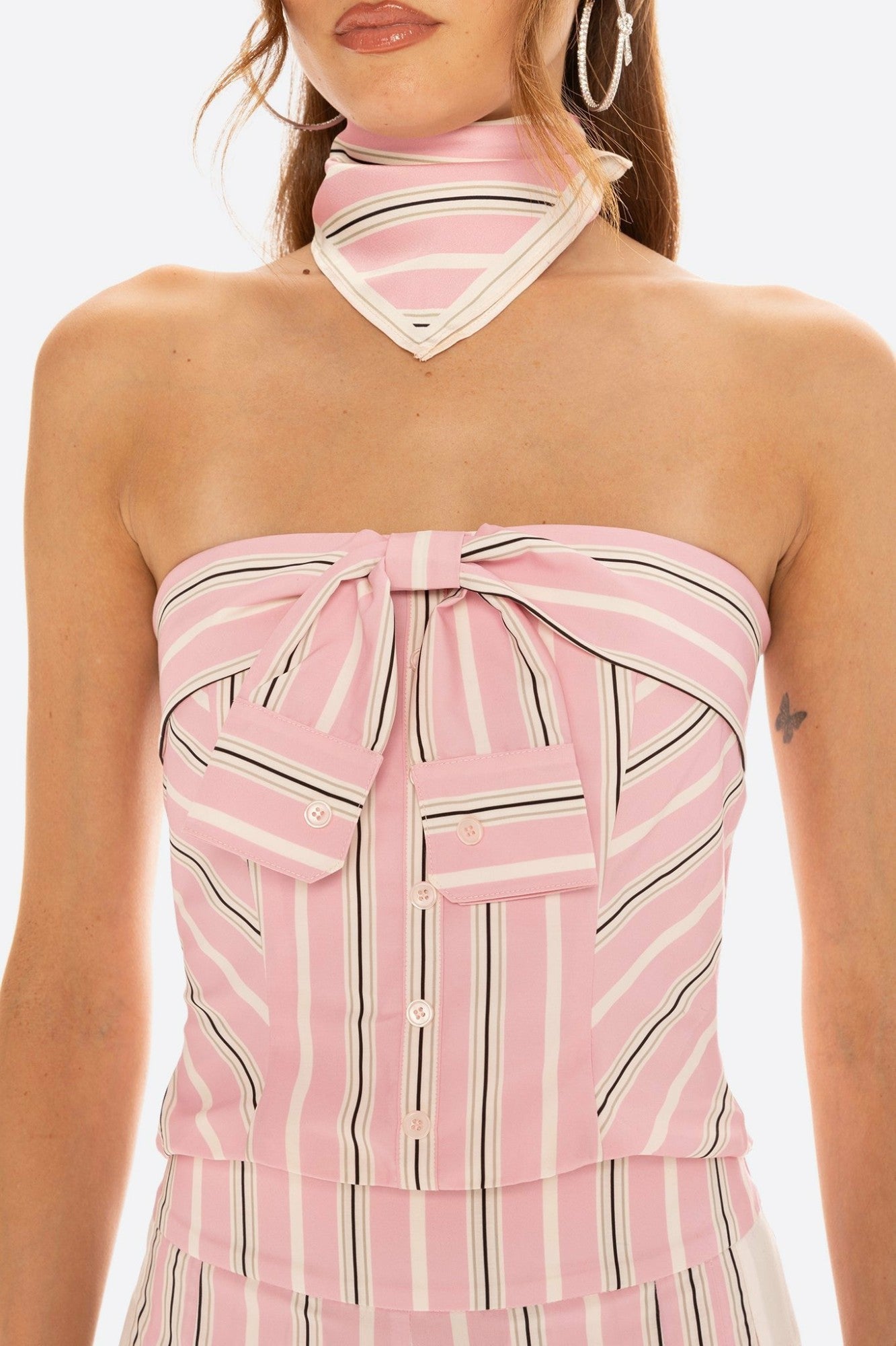 Nana Jacqueline Amber Top: Pink Top for Birthday Celebration Pink