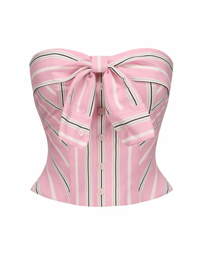 Nana Jacqueline Amber Top: Pink Top for Birthday Celebration Pink