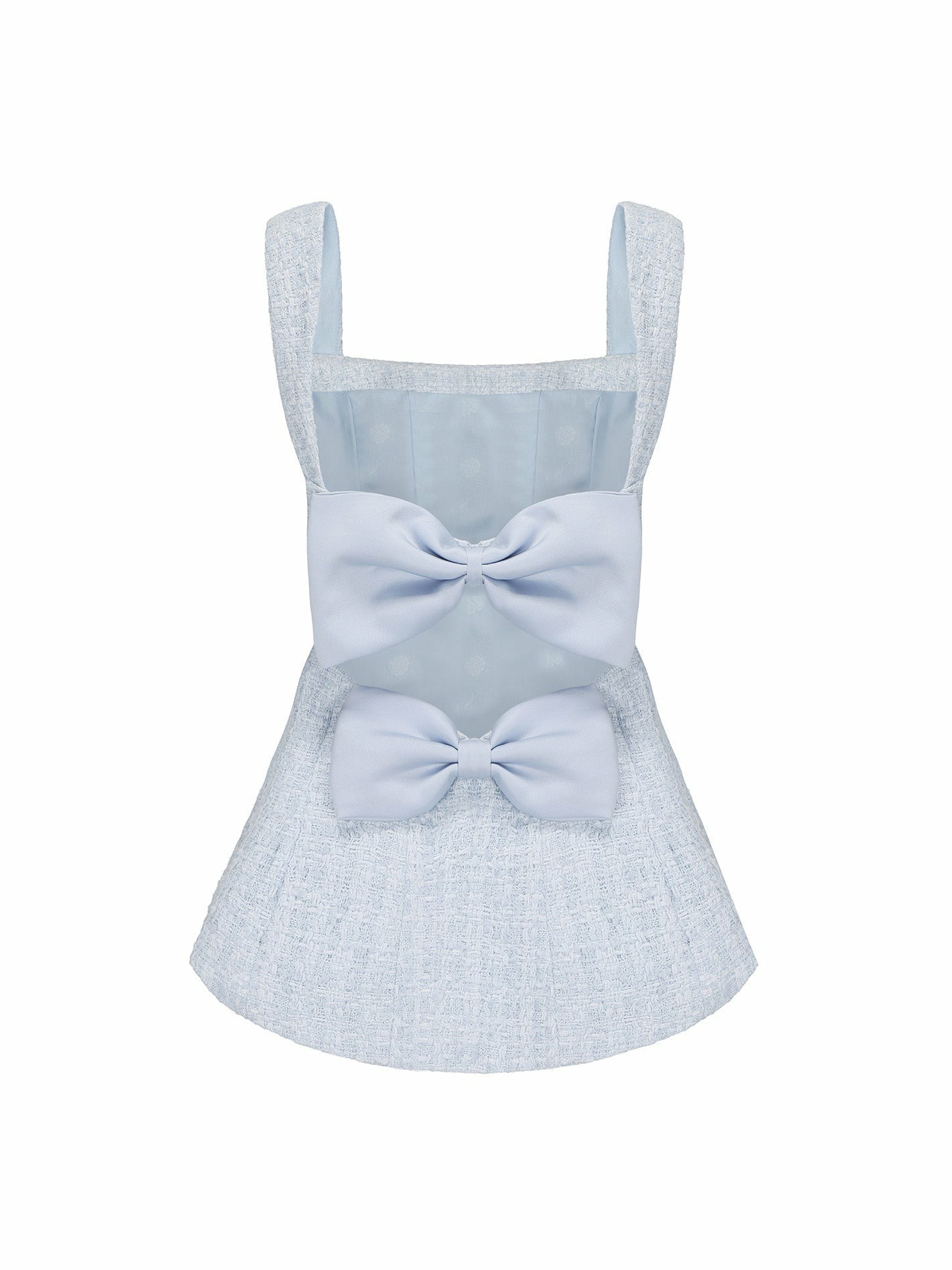 Nana Jacqueline Anabella Bow Top: Blue Top for Brunch Blue