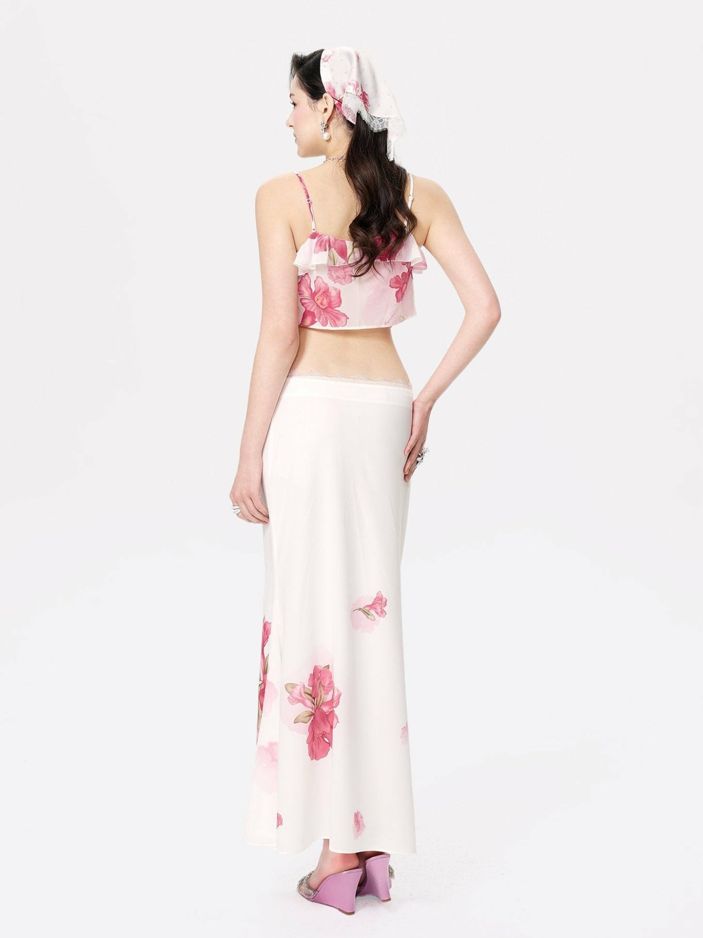 Nana Jacqueline Vivienne Top: Pink Top for Brunch Pink