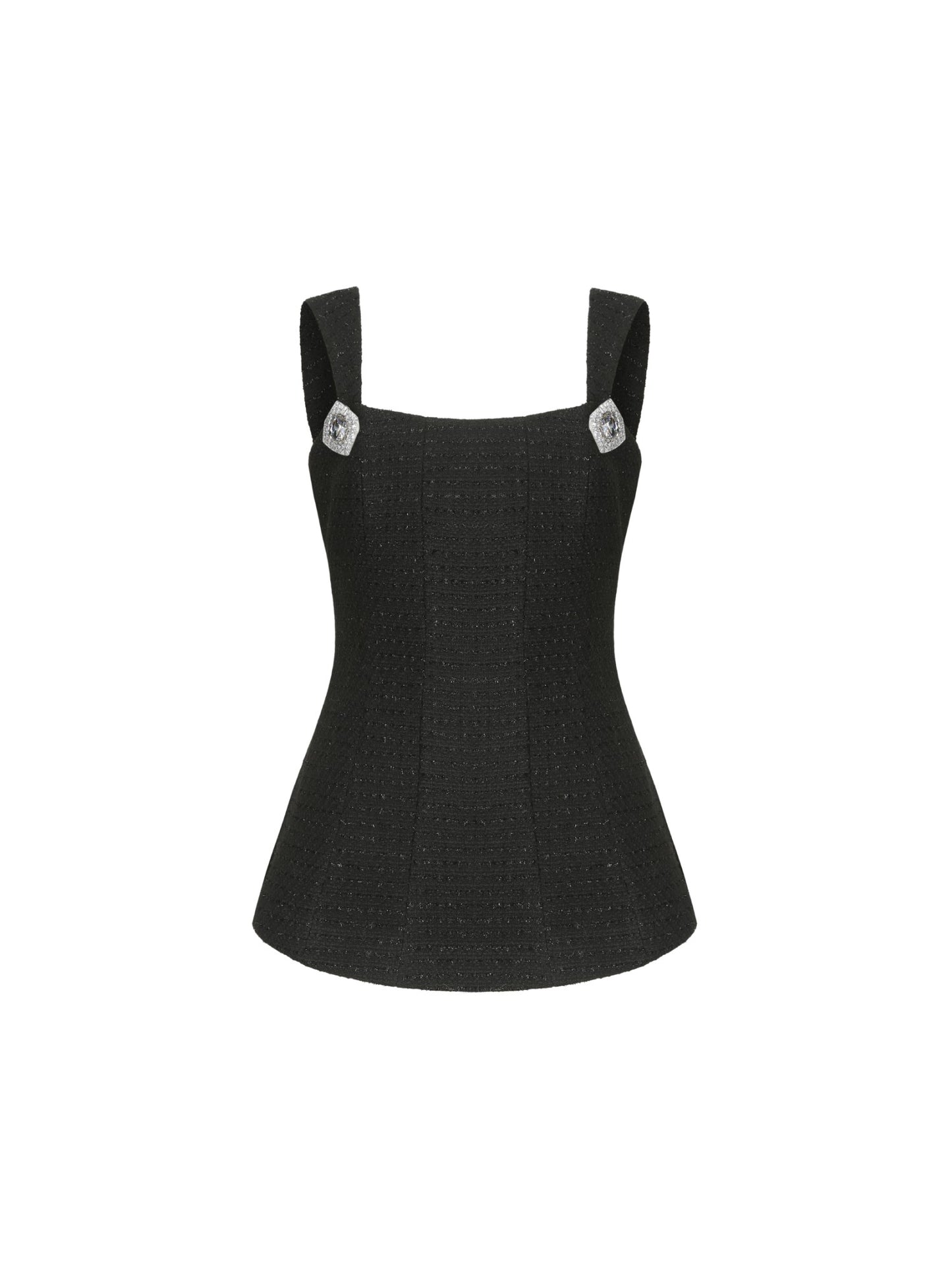 Nana Jacqueline Anabella Bow Top: Black Top for Date Night Black