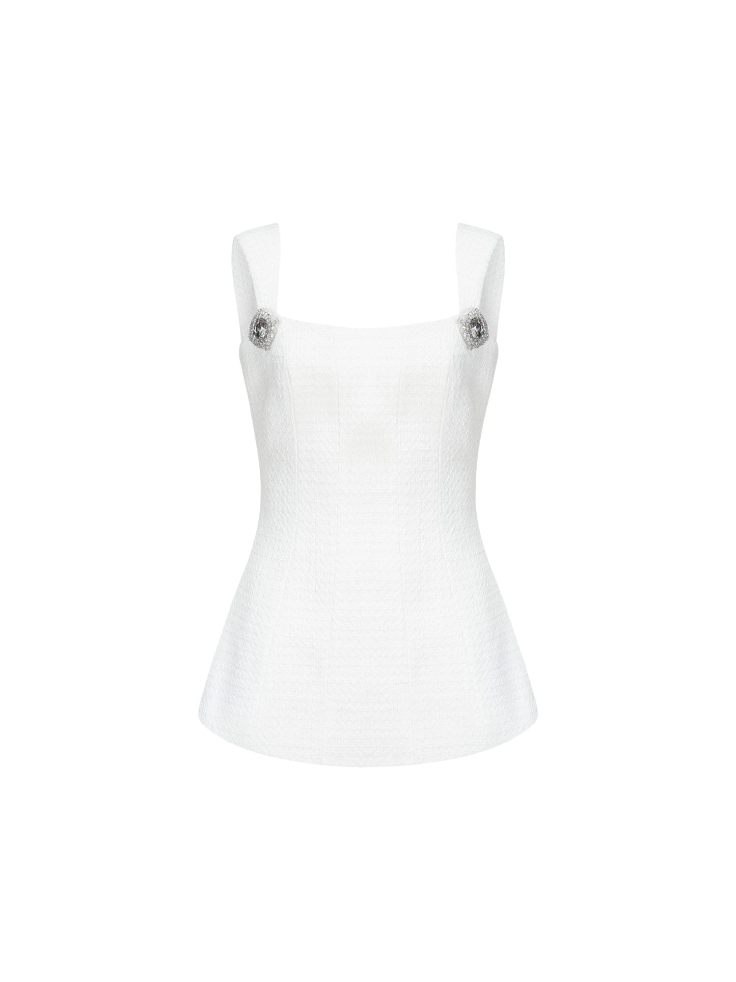 Nana Jacqueline Anabella Bow Top: White Top for Bridal Shower White