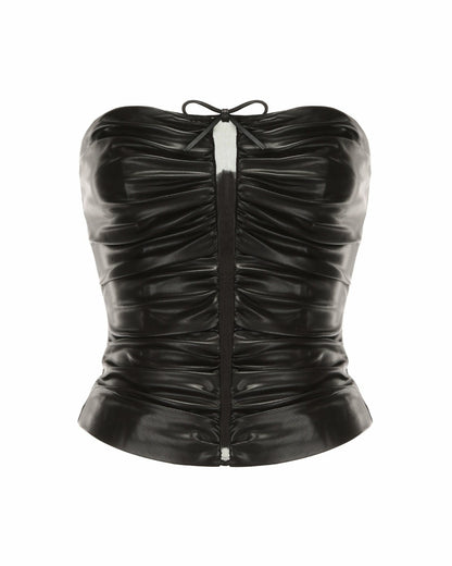 Nana Jacqueline Zinnia Top: Black Top for Girls’ Night Out Black