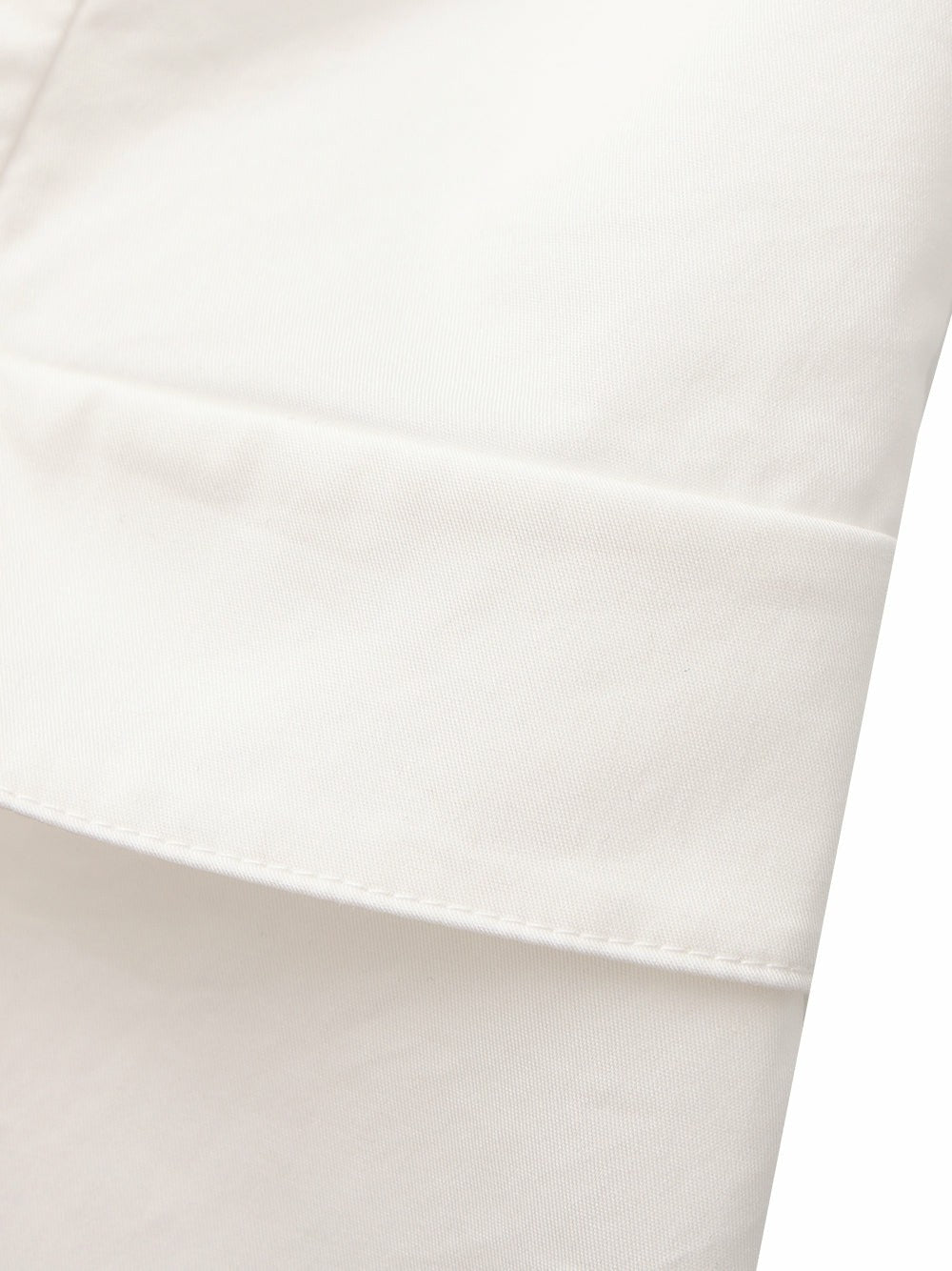 Nana Jacqueline White Tailored Off-Shoulder Cropped Top White