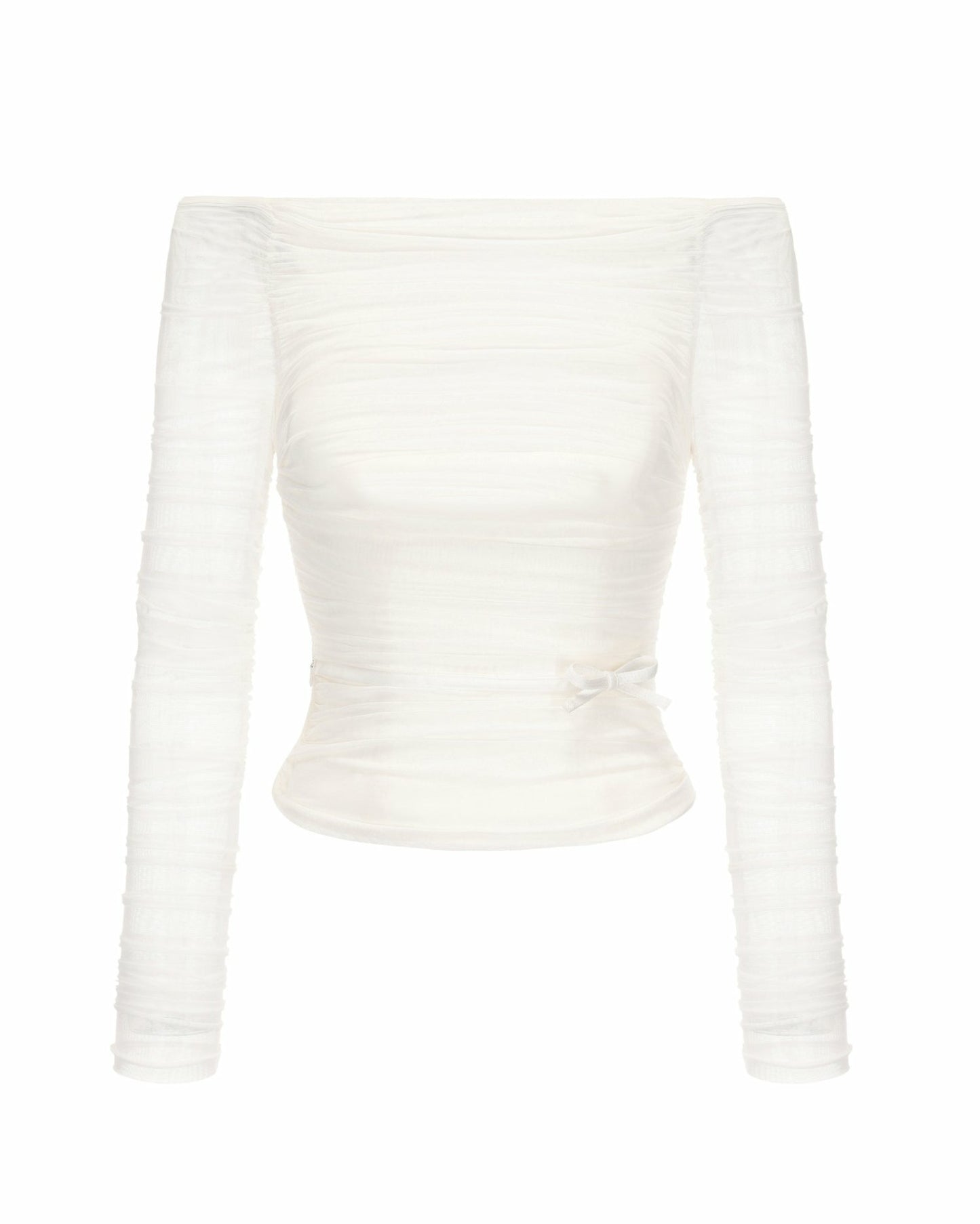 Nana Jacqueline Valencia Top: White Top for Date Night White