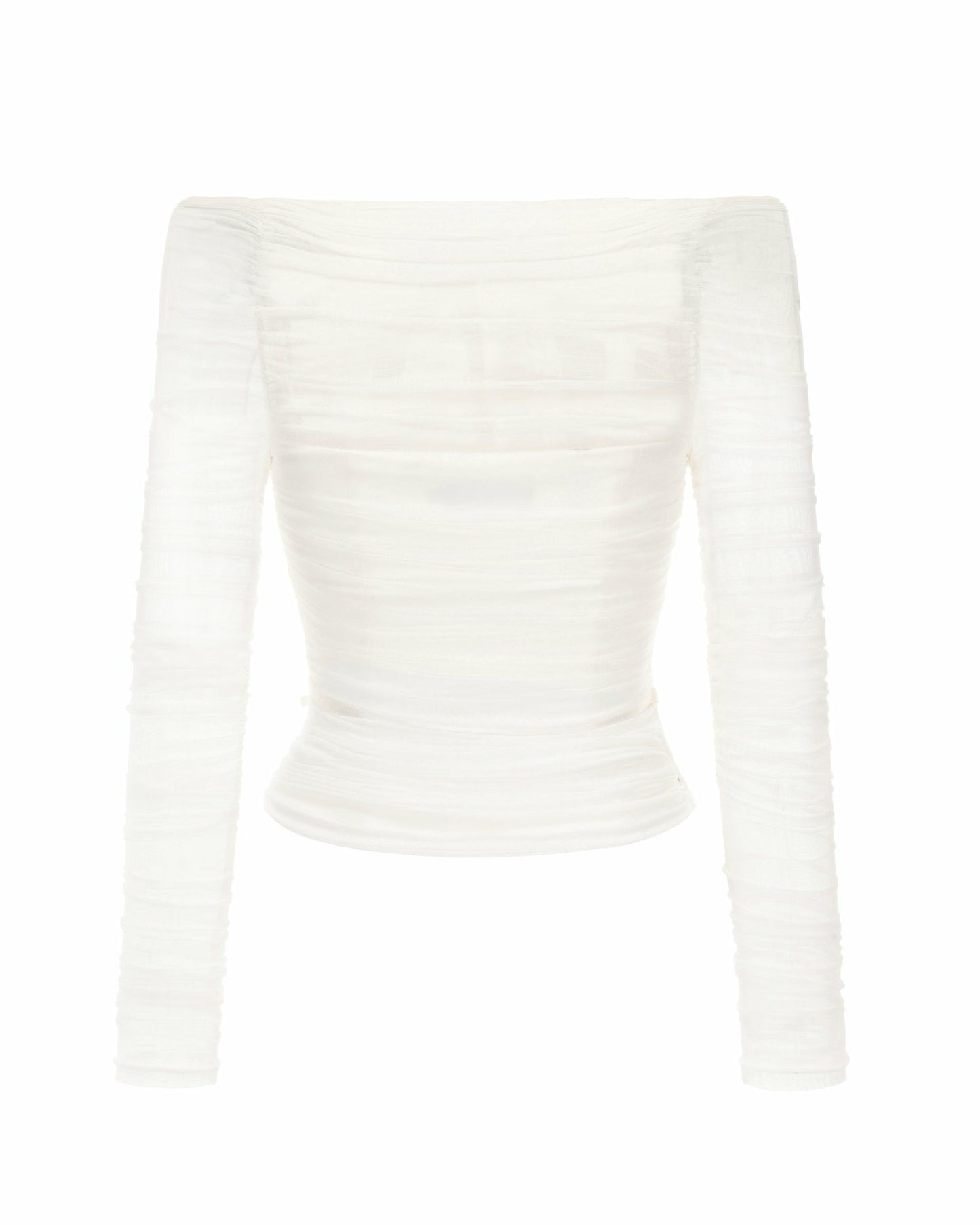 Nana Jacqueline Valencia Top: White Top for Date Night White