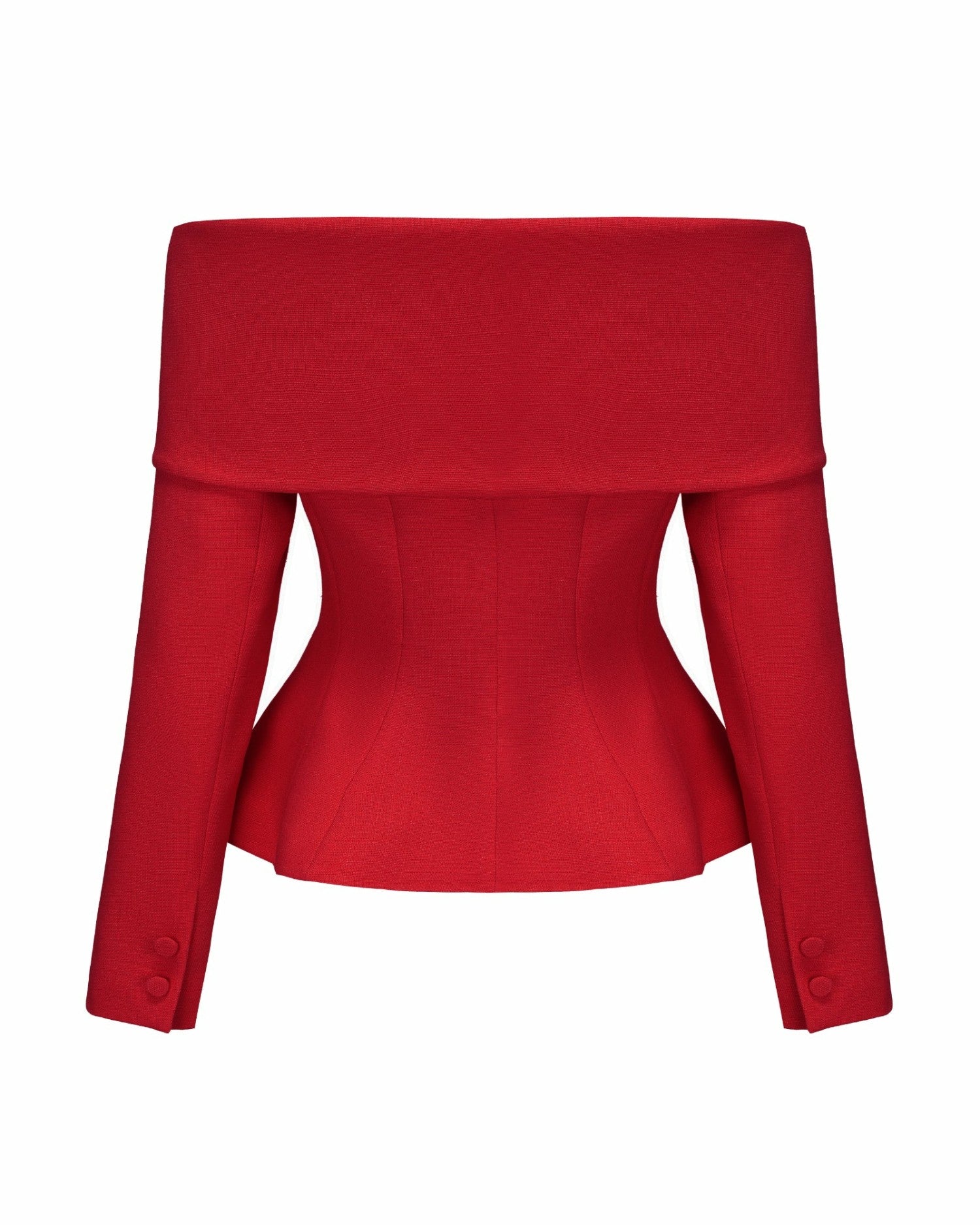 Nana Jacqueline Blaire Top: Red Top for Holiday Party Red