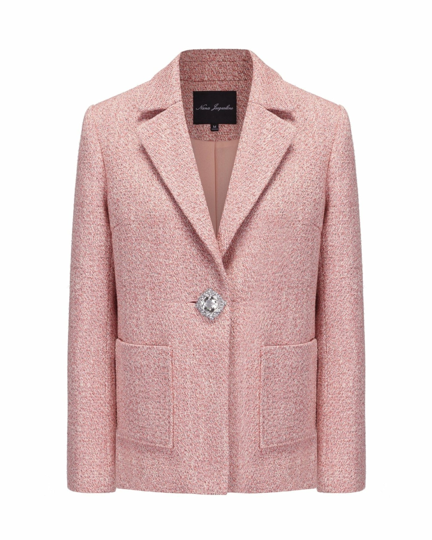 Nana Jacqueline Gia Suit Jacket: Pink Suit Jacket for Brunch Pink