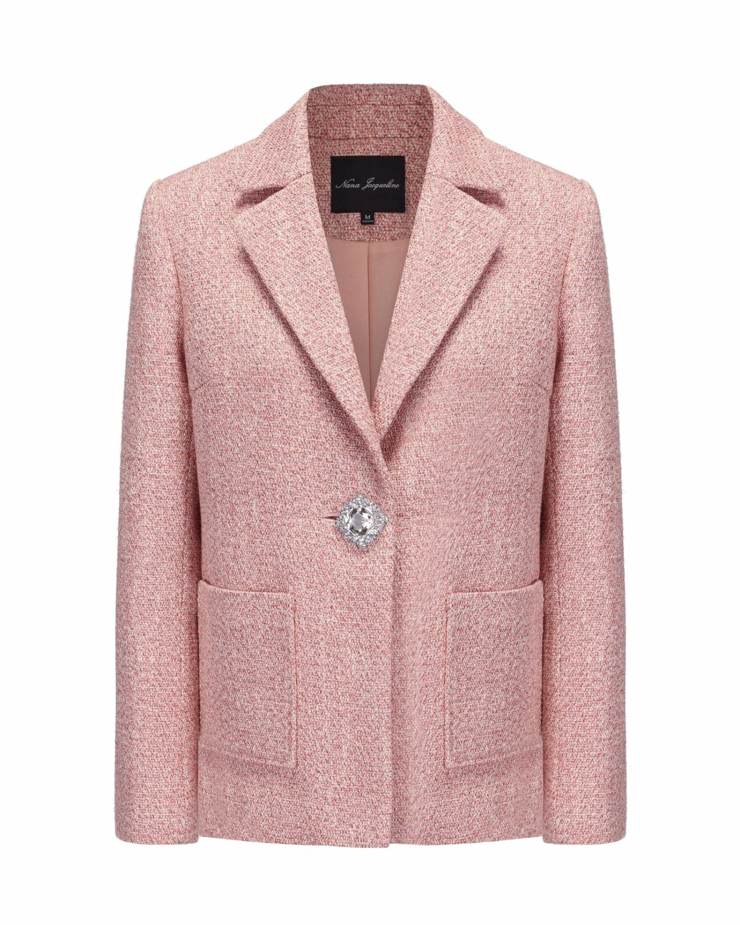 Nana Jacqueline Gia Suit Jacket: Pink Suit Jacket for Brunch Pink