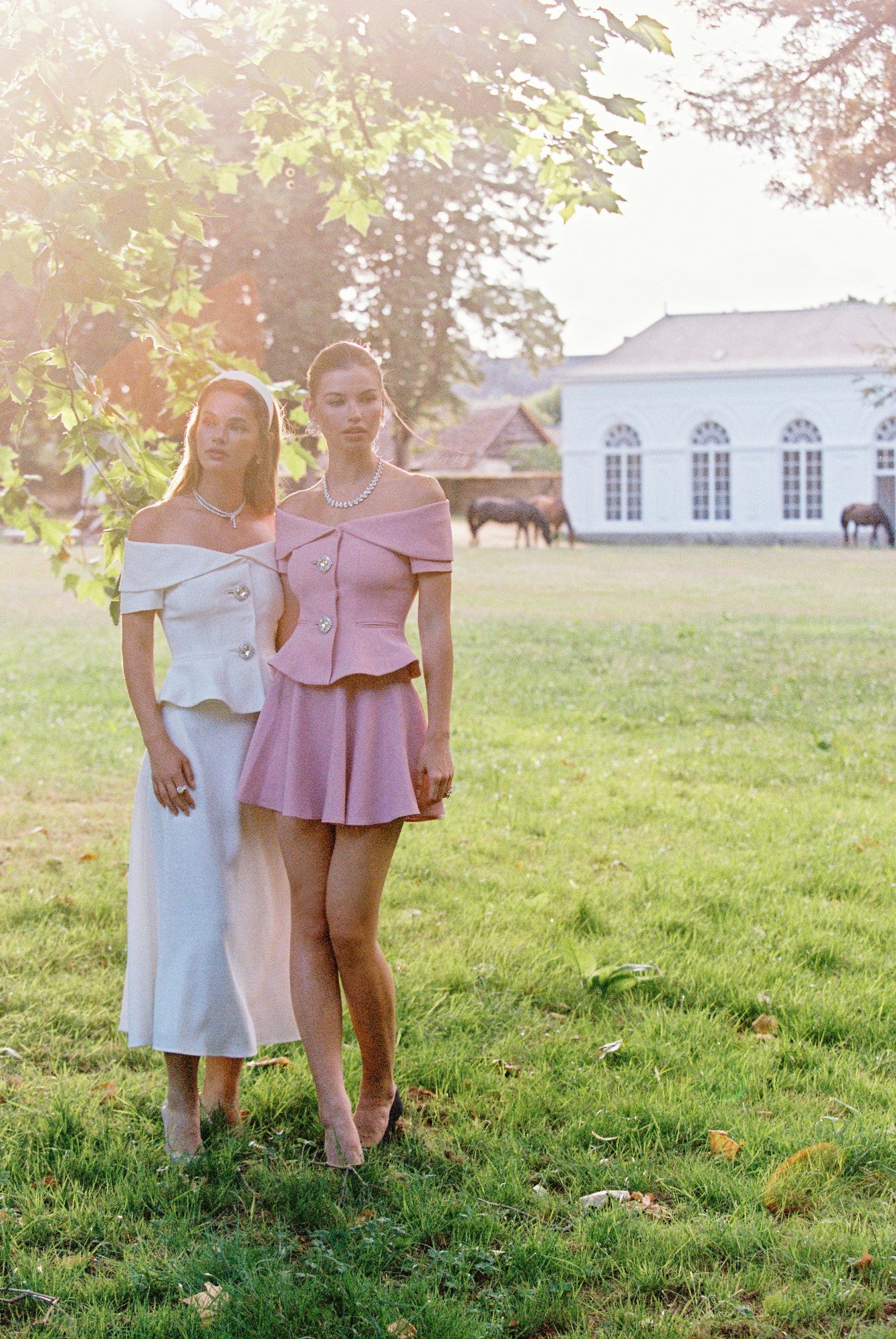 Nana Jacqueline Blakely Top: Pink Top for Garden Party Pink