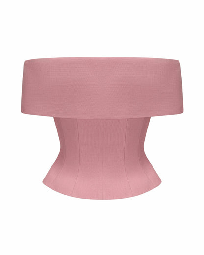 Nana Jacqueline Blakely Top: Pink Top for Garden Party Pink