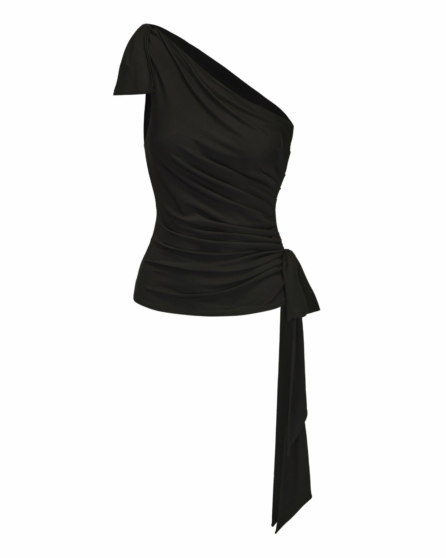 Nana Jacqueline Liu Top: Black Top for Date Night Black