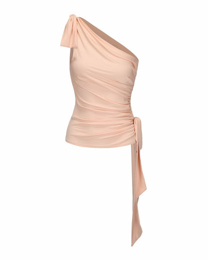 Nana Jacqueline Liu Top: Pink Top for Date Night Pink