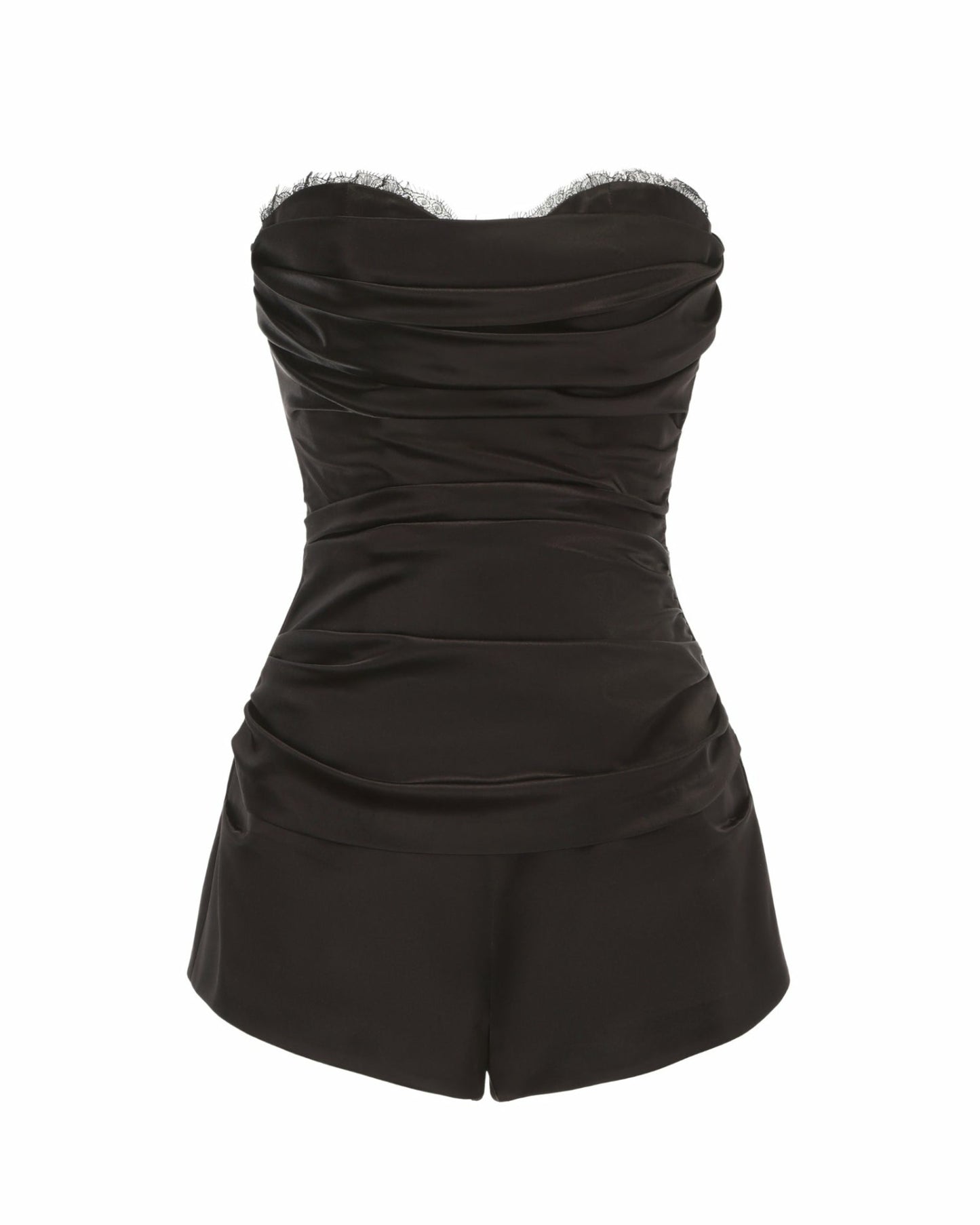 Nana Jacqueline Athena Jumpsuit: Black Jumpsuit for Cocktail Party Black