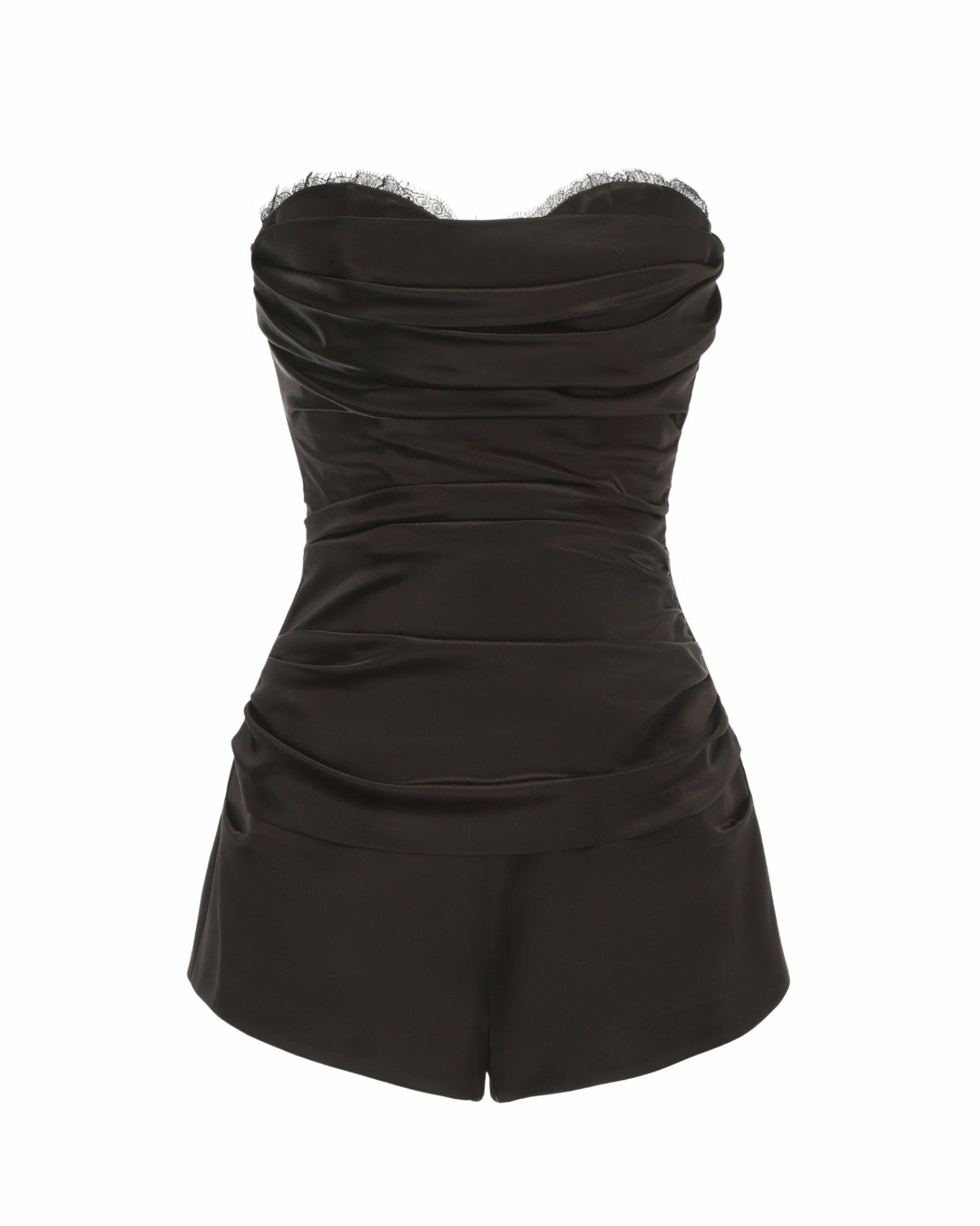 Nana Jacqueline Athena Jumpsuit: Black Jumpsuit for Cocktail Party Black