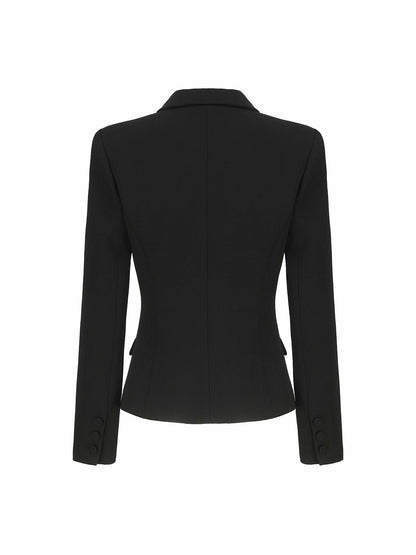 Nana Jacqueline Dionne Blazer: Black Blazer for Business Meetings Black