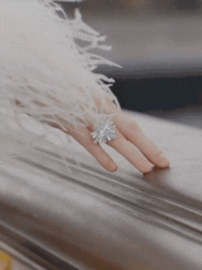 Nana Jacqueline Angelica Feather Coat: White Coat for Winter Wedding White