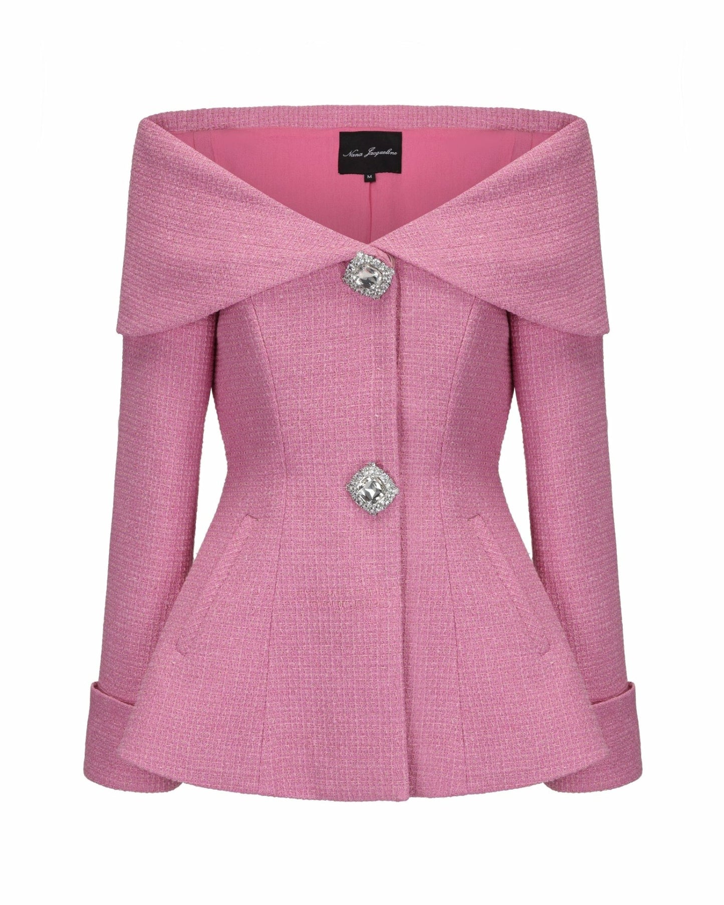 Nana Jacqueline Adele Jacket: Pink Jacket for Date Night Pink