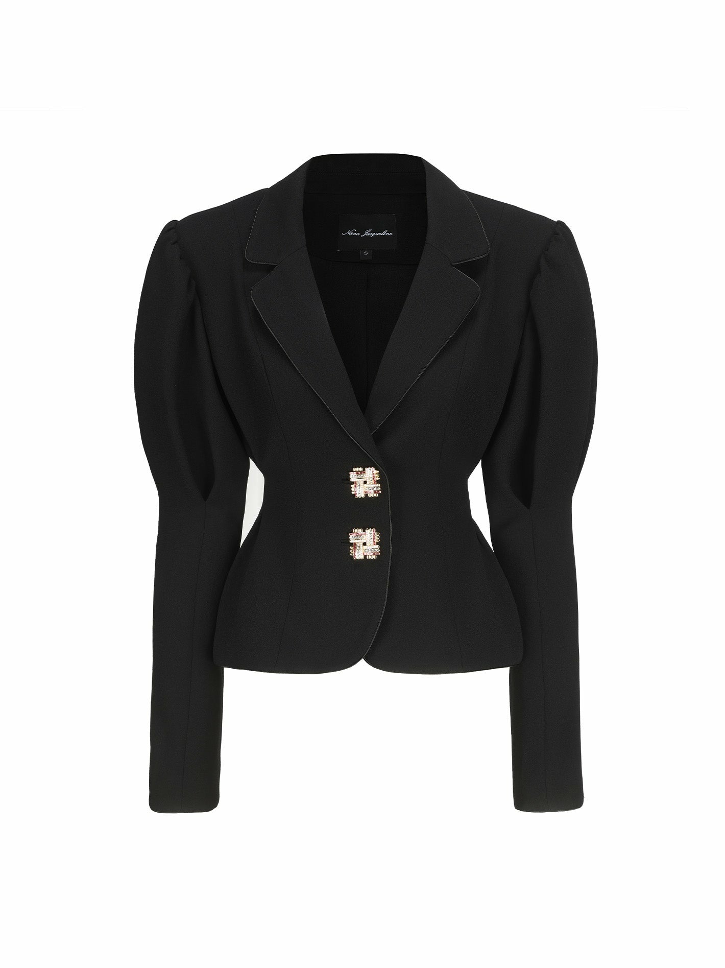 Nana Jacqueline Ilana Blazer: Black Blazer for Cocktail Party Black