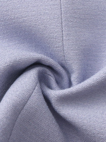 Nana Jacqueline Natalia Tailored Hidden-Placket Purple Blazer: Purple Blazer for Garden Party Purple