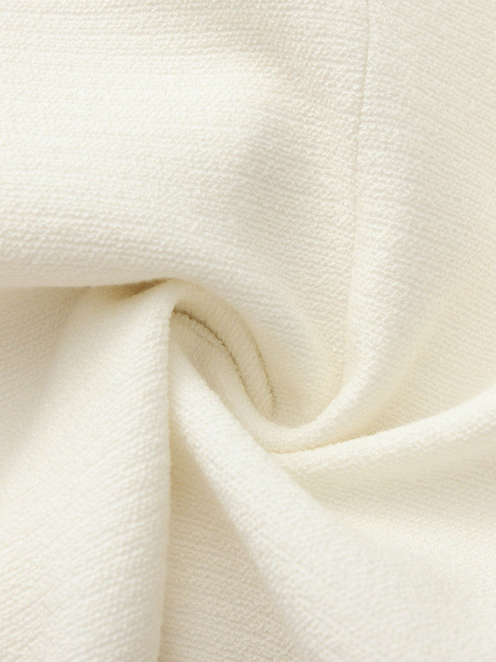 Nana Jacqueline Natalia Tailored Hidden-Placket White Structured Blazer White