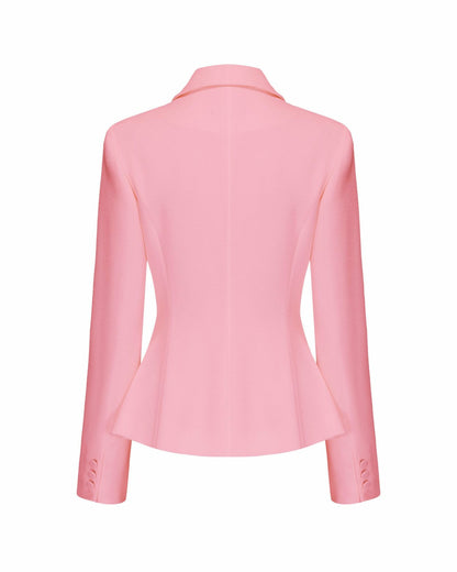 Nana Jacqueline Vanessa Blazer: Pink Blazer for Brunch Pink