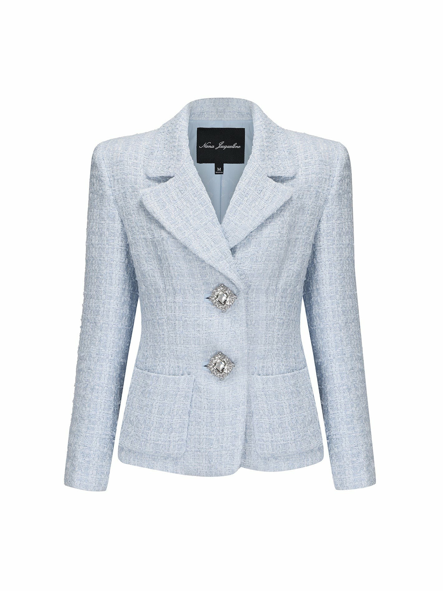 Nana Jacqueline Maya Lapel Suit Jacket: Blue Jacket for Birthday Celebration Blue