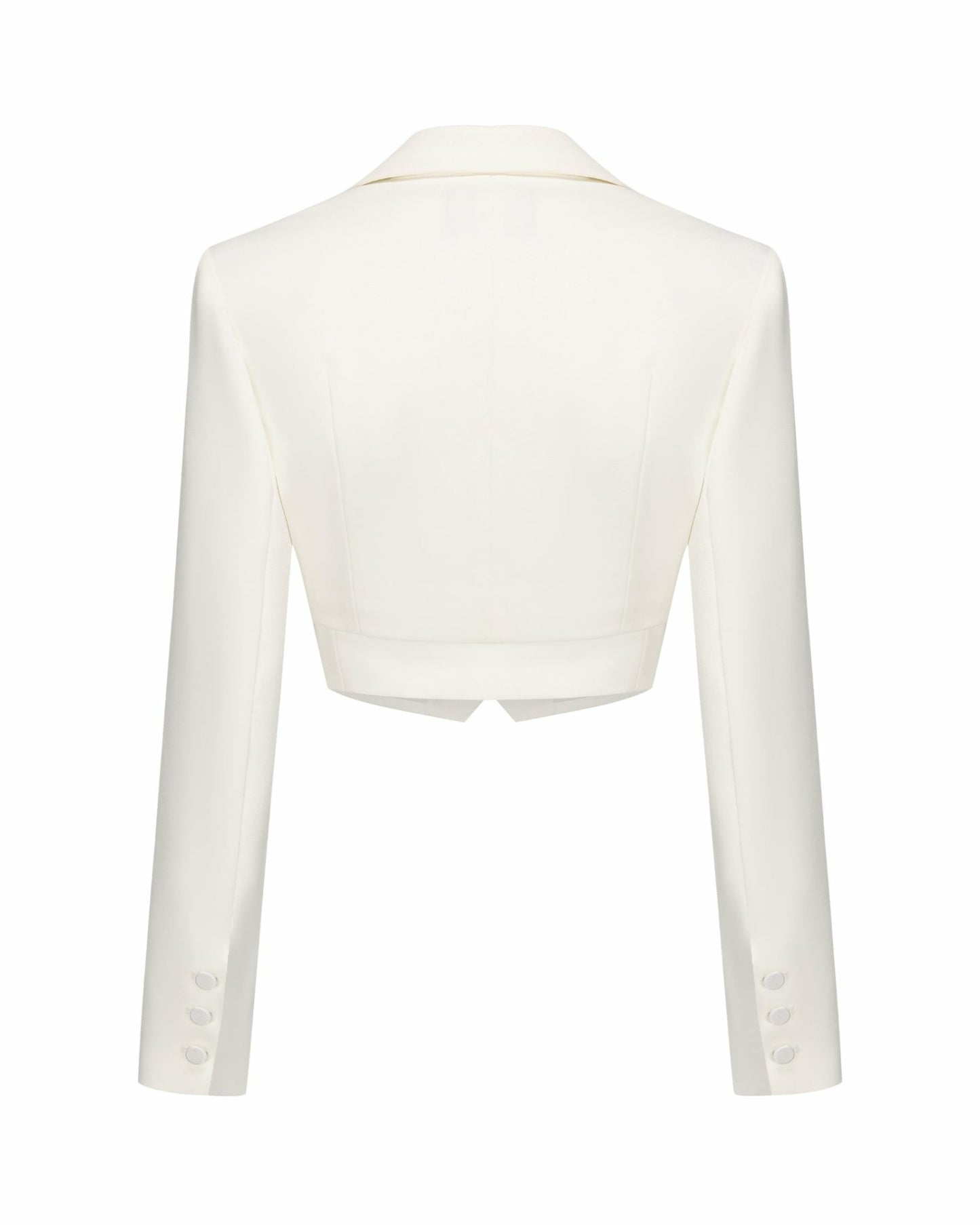 Nana Jacqueline Bridget Suit Jacket: White Blazer for Bridal Shower White