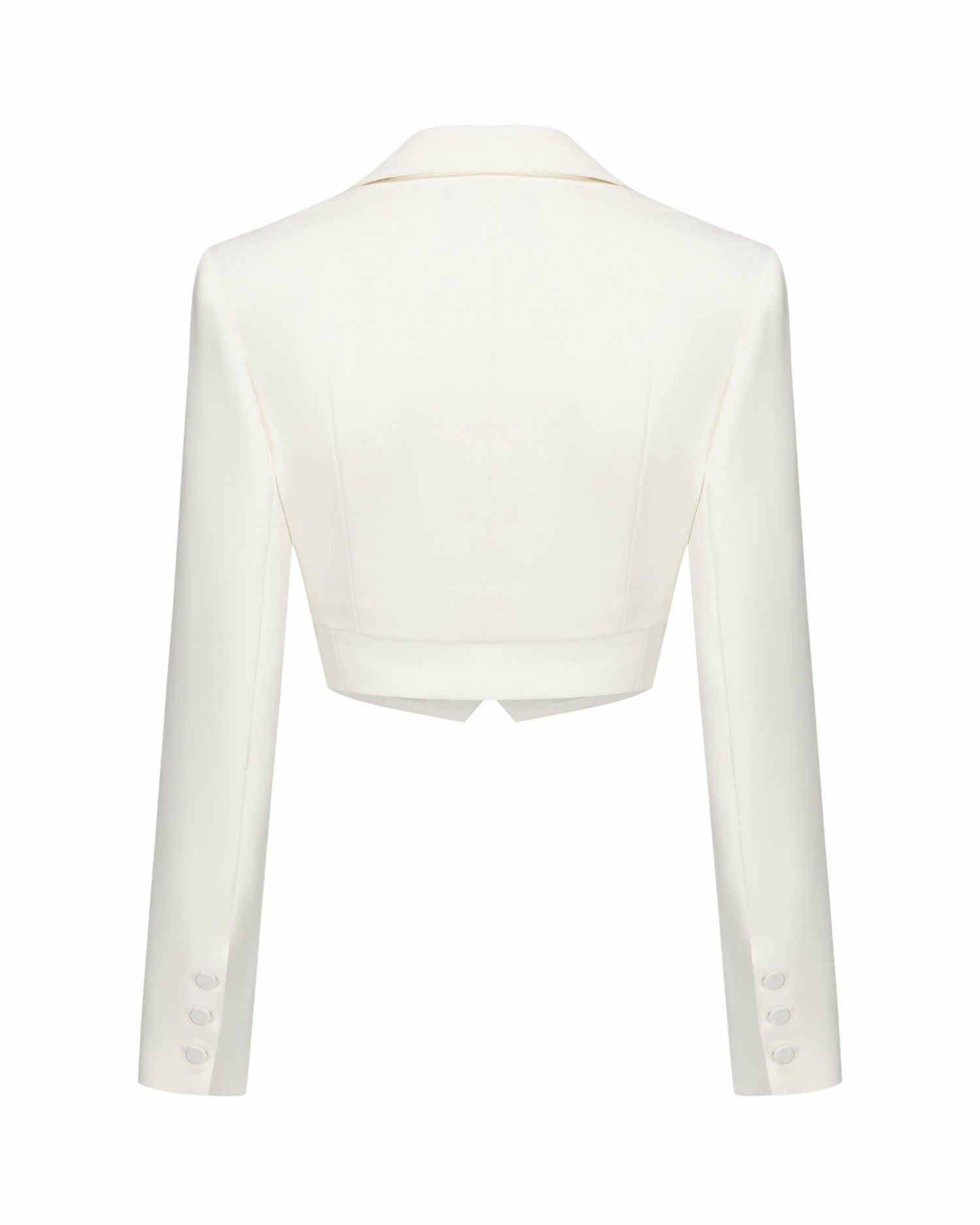 Nana Jacqueline Bridget Suit Jacket: White Blazer for Bridal Shower White