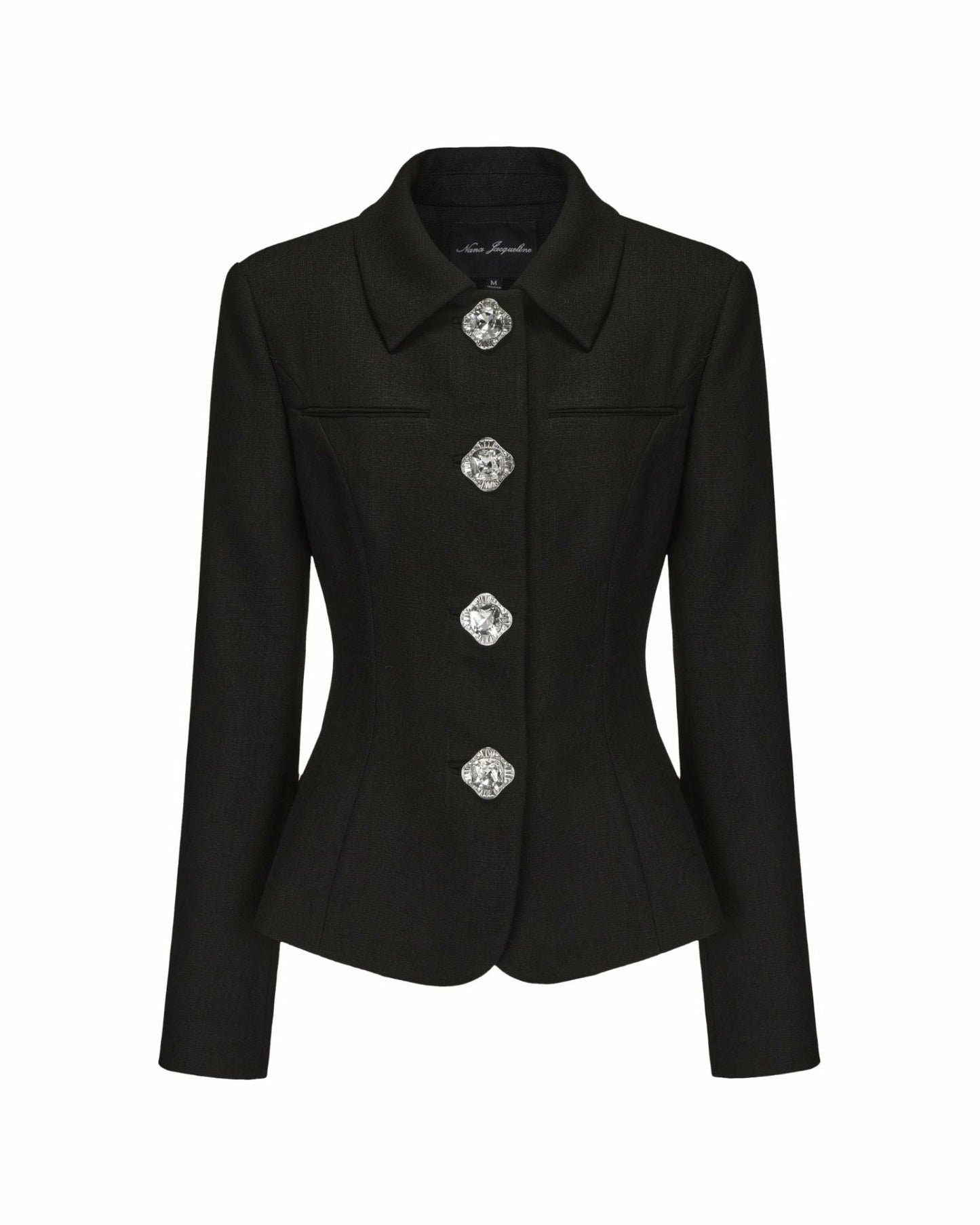 Nana Jacqueline Vanessa Blazer: Black Blazer for Cocktail Party Black