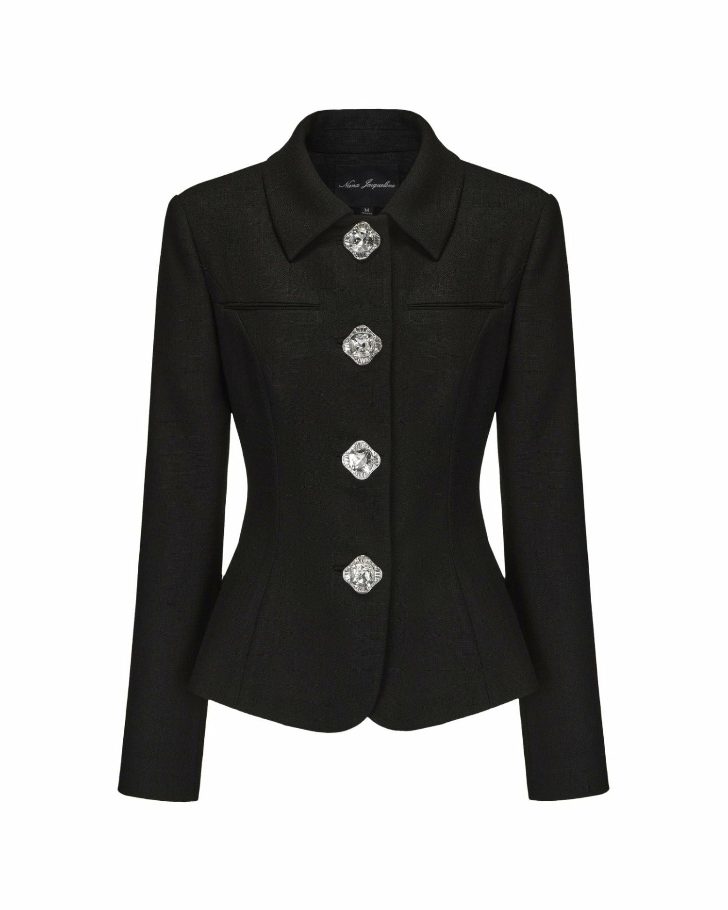 Nana Jacqueline Vanessa Blazer: Black Blazer for Cocktail Party Black