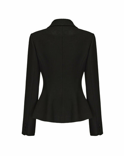 Nana Jacqueline Vanessa Blazer: Black Blazer for Cocktail Party Black