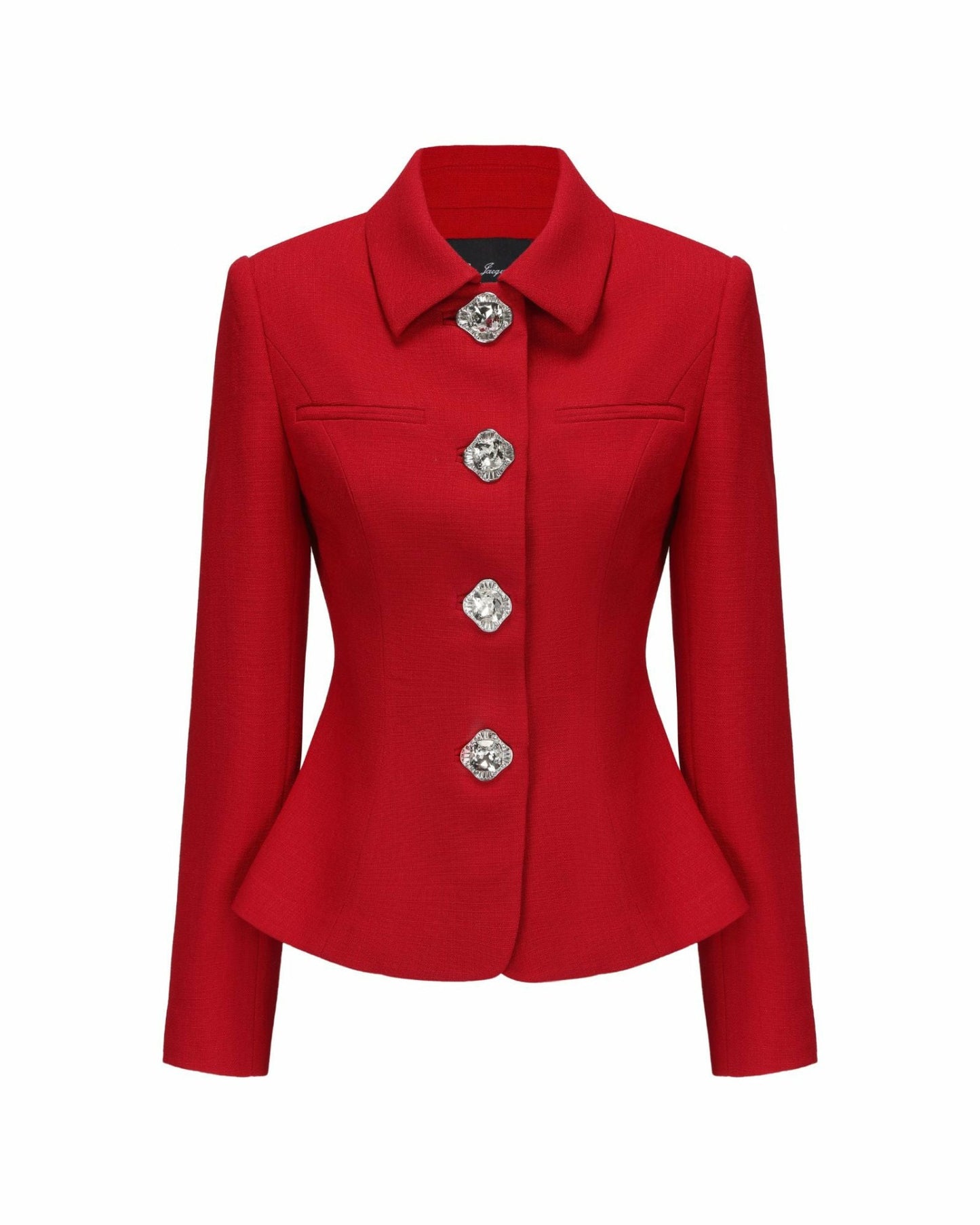 Nana Jacqueline Vanessa Blazer: Red Blazer for Holiday Party Red