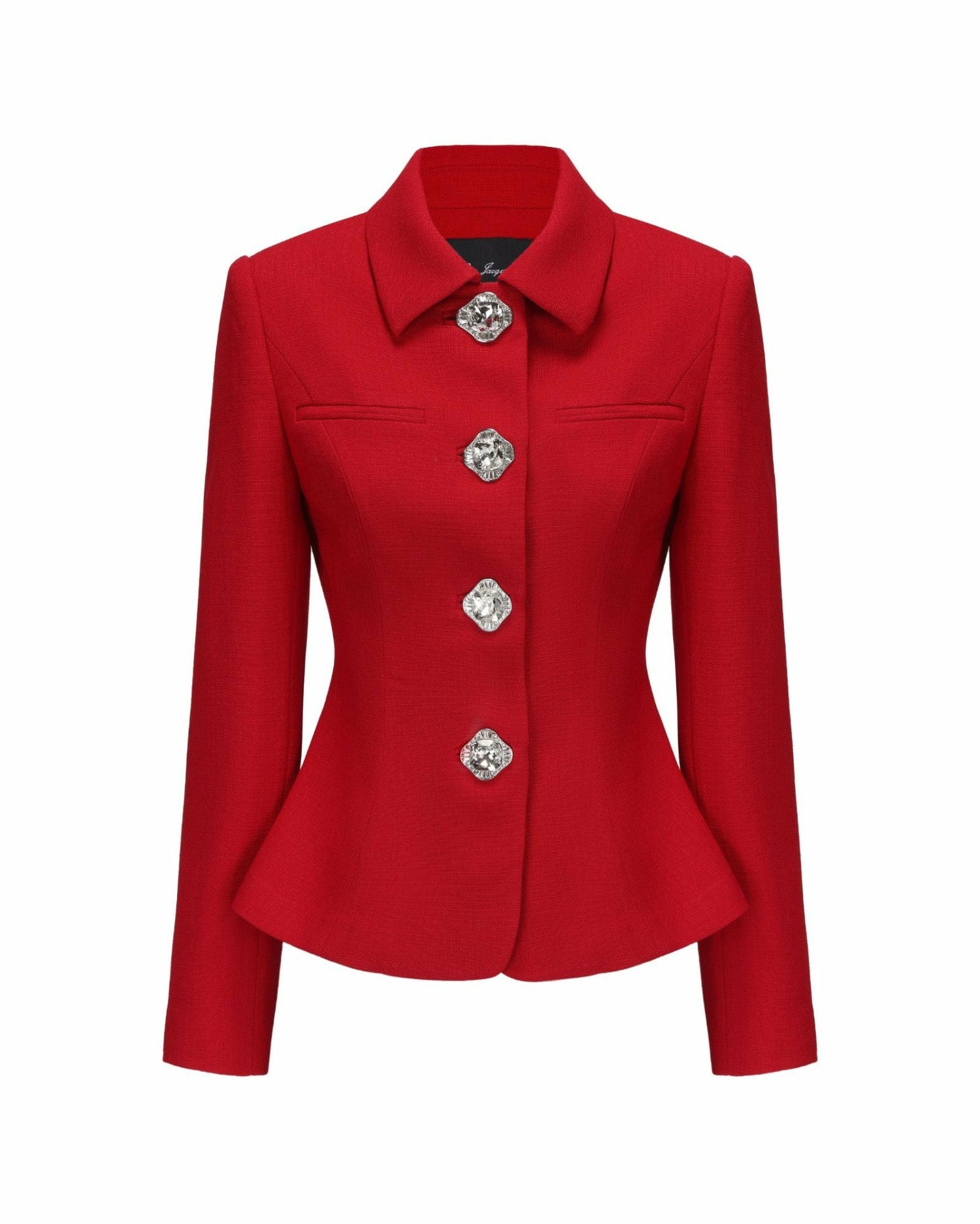 Nana Jacqueline Vanessa Blazer: Red Blazer for Holiday Party Red