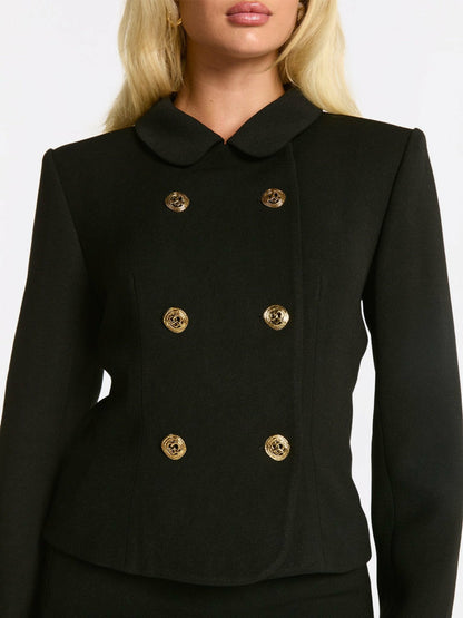 Nana Jacqueline Chloe Blazer: Black Blazer for Cocktail Party Black