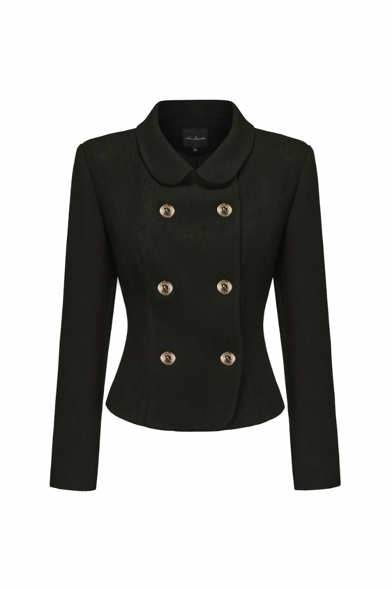 Nana Jacqueline Chloe Blazer: Black Blazer for Cocktail Party Black