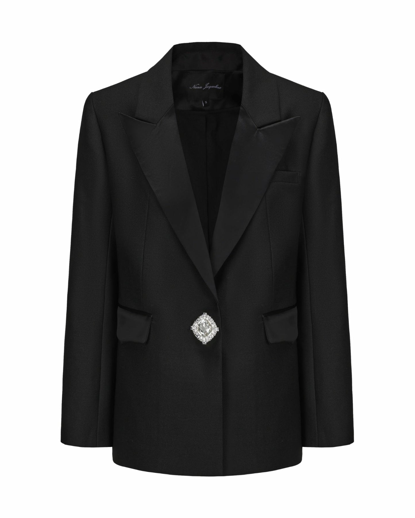 Nana Jacqueline Sabine Blazer: Black Blazer for Cocktail Party Black
