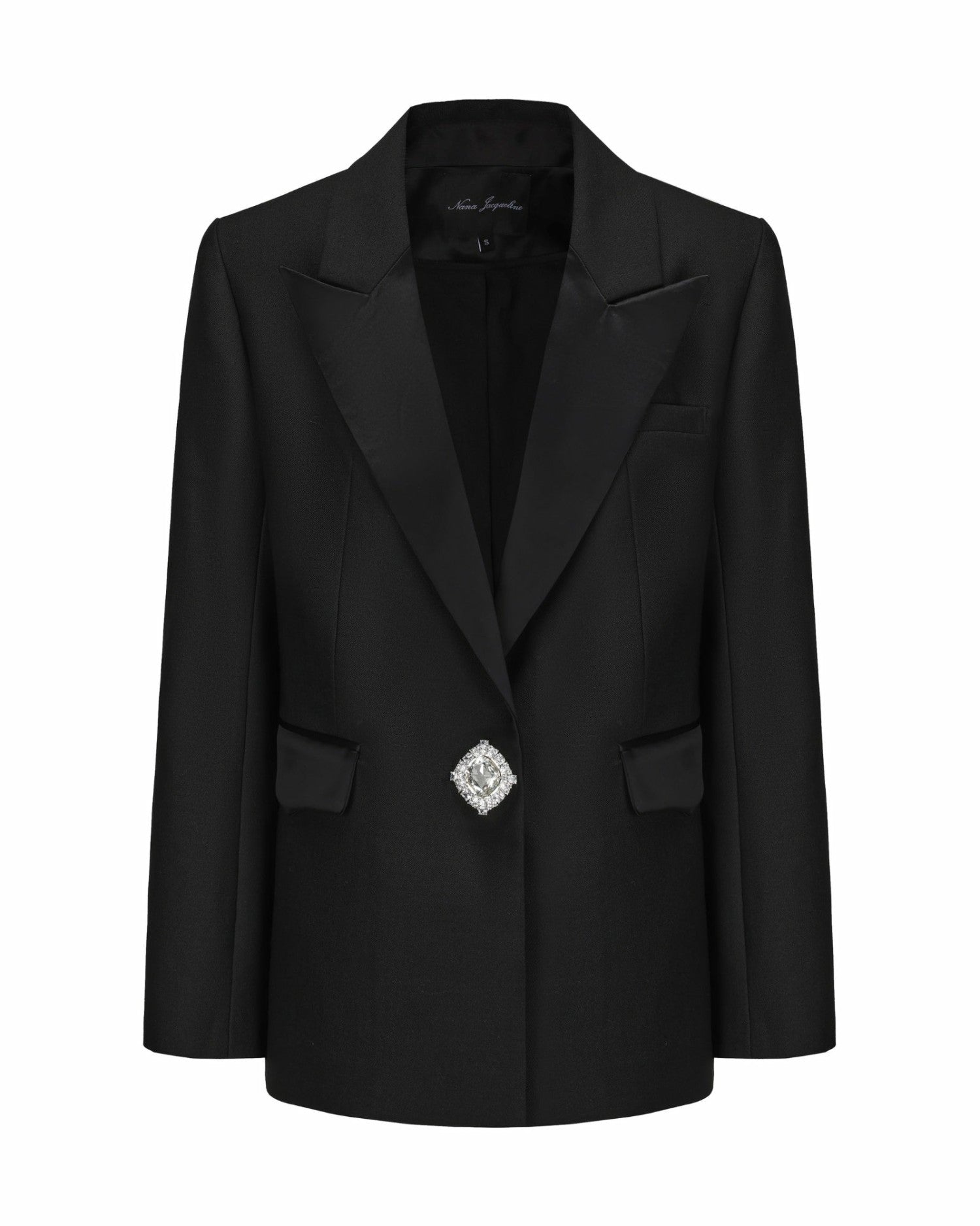 Nana Jacqueline Sabine Blazer: Black Blazer for Cocktail Party Black