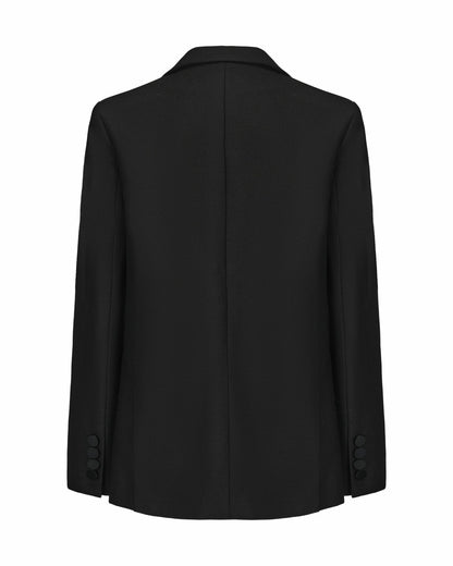 Nana Jacqueline Sabine Blazer: Black Blazer for Cocktail Party Black